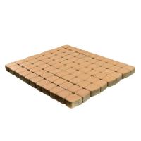 Тротуарная плитка Классико круговая, Медовый, h=60 мм