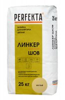 Затирка для кирпича цветная Линкер Шов желтый, 25 кг
