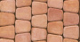 Тротуарная плитка Классико, Color Mix "Рассвет", h=60 мм