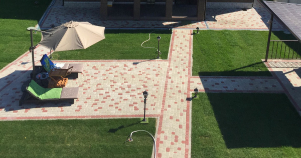 Тротуарная плитка Классико, Серый, h=60 мм