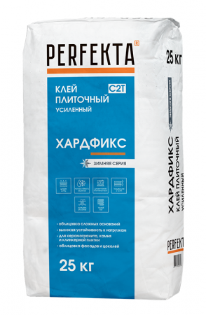 Клей плиточный усиленный Хардфикс C2 Т Зимняя серия, 25 кг